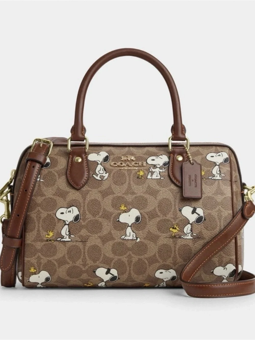 NWOT COACH x PEANUTS - Rowan Satchel Bag